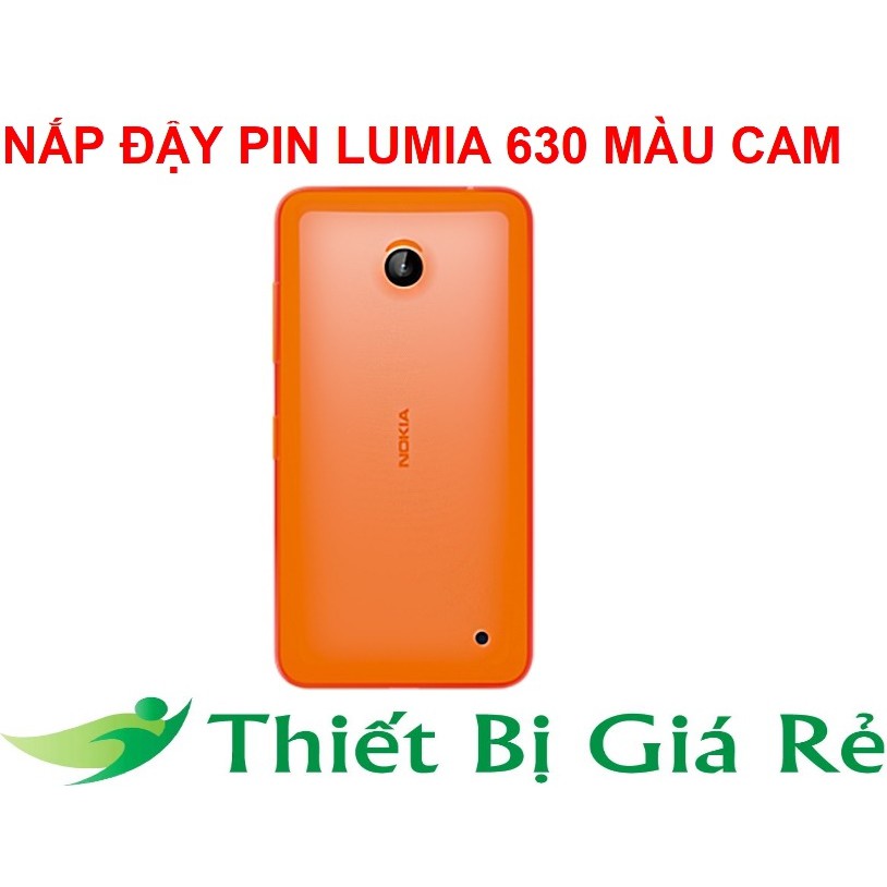 NẮP ĐẬY PIN LUMIA 630 MÀU CAM