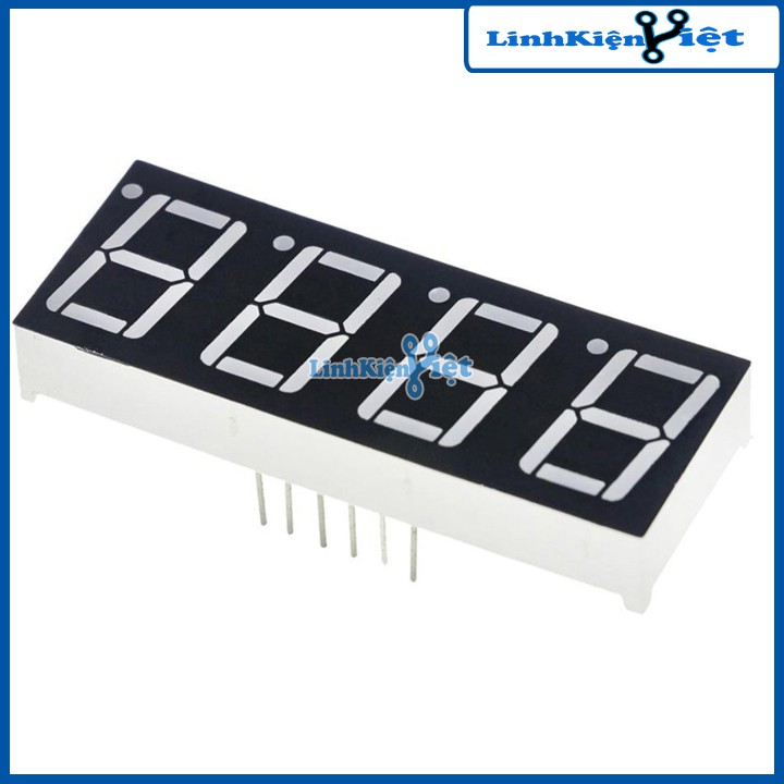 LED 7 Thanh 0.56inch Katot Chung - Sáng Đỏ