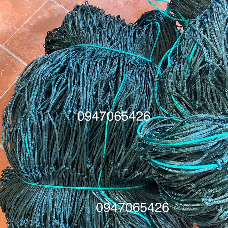 Lưới cước ống chắn sân bóng đá  sợi 4mm