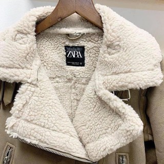 Áo da lộn Zara