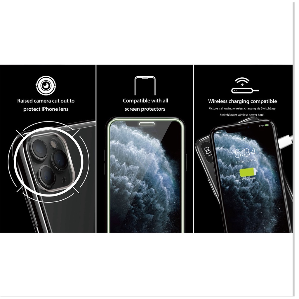 Ốp Switcheasy Glass Edition dành cho iPhone 11 Pro 11 Pro Max
