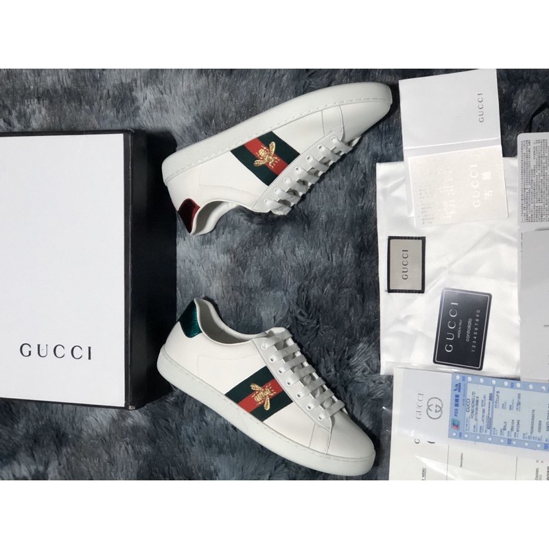 Giày đế bằng cao cấp thêu b.e full phụ kiện ctshop2019