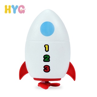 Đồ chơi hỏa tiễn HYG Toys lên dây cót vui nhộn ngộ nghĩnh cho bé