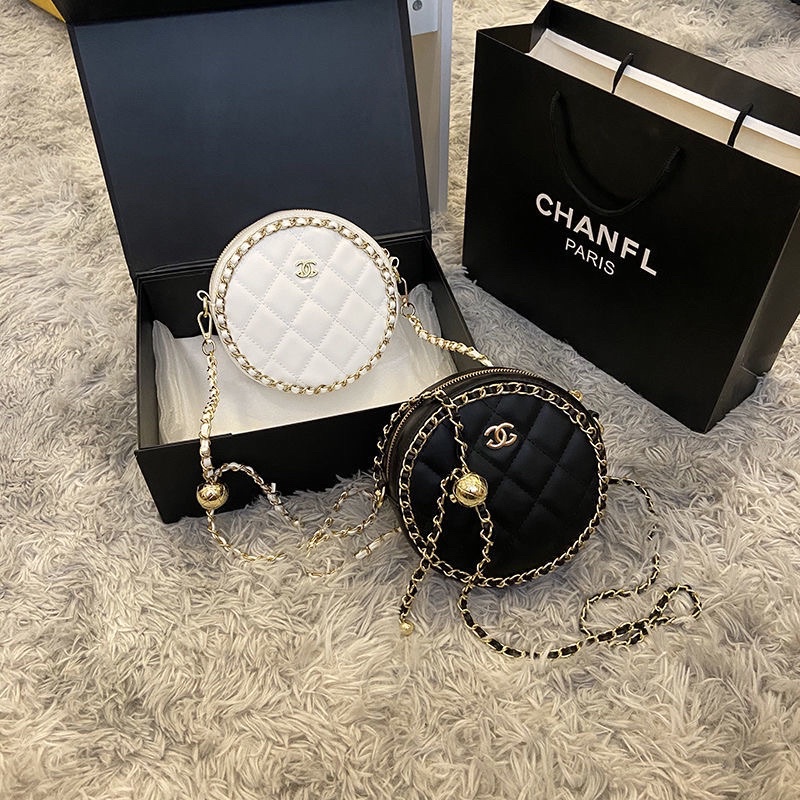 túi xách hình tròn chanel chất liệu da cao cấp mẫu mới 2022[MIỄN PHÍ VẬN CHUYỂN]
