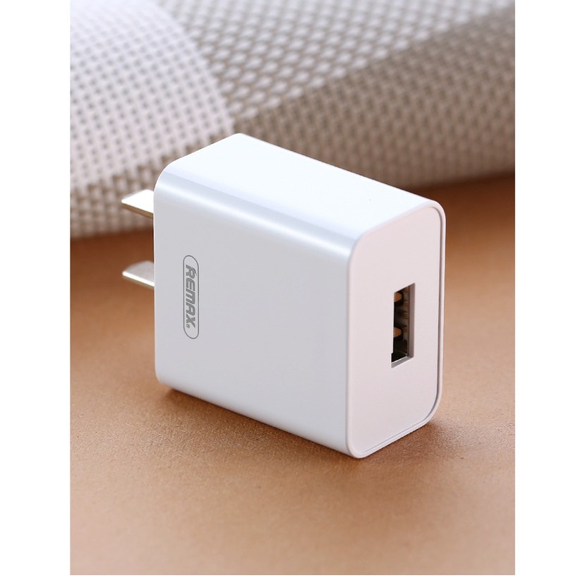 ♕♕♕ Củ sạc Remax RP-U110 1 ổ USB ✓ Nguồn điện 2.1A ✓ Chính hãng bảo hành Toàn quốc