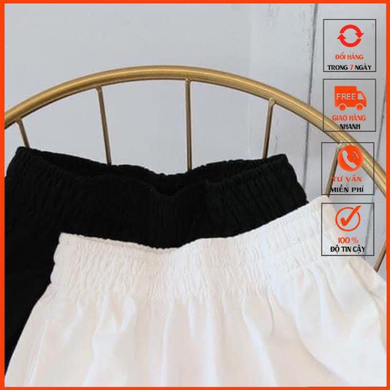 [Hàng loại 1] Quần short unisex_quần short đũi chun thêu siêu Hot