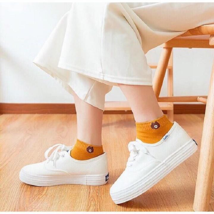 [combo] 10 đôi tất gấu