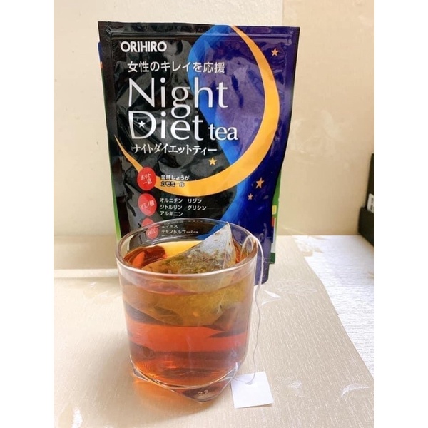 [Hàng_Nhật] Trà Đêm Night Diet Tea Ori.hi.ro Giảm Cân Nhật Bản