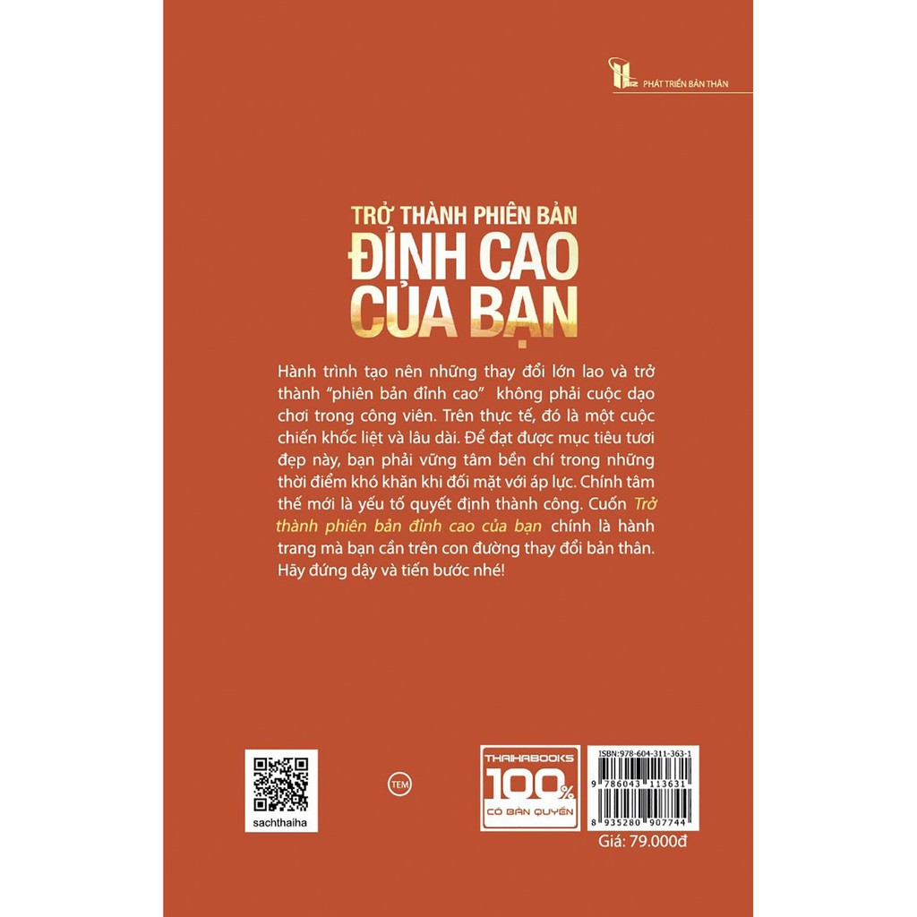 Sách - Trở Thành Phiên Bản Đỉnh Cao Của Bạn