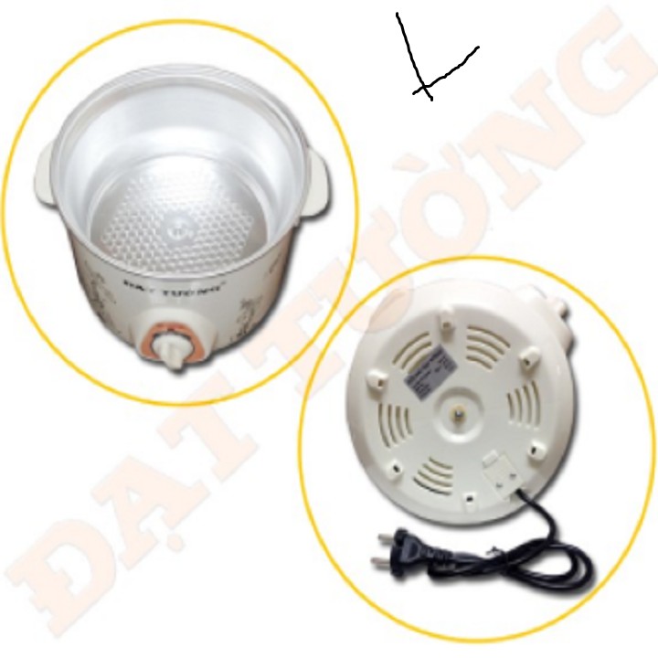 [XẢ KHO] Nồi Kho Cá, Hầm Cháo, Ninh Xương Đa Năng Đạt Tường NKS 2.5 lit H.TECH-HTSNK - 2.5L