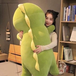 Gấu bông khủng Long mắt lồi đáng yêu size 1m8, Gấu bông to khổng lồ, gối ôm chất liệu minixo 4 chiều siêu mềm