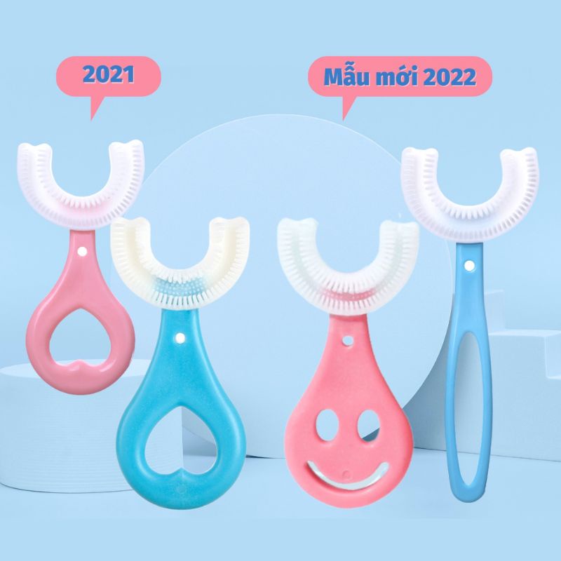 Bàn chải chữ u BQB hàng chính hãng cho bé từ 2_12 tuổi