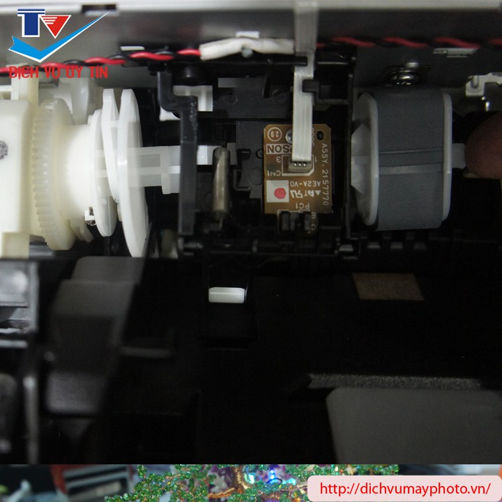 { Mới 100% bao chất lượng } Bộ quả cao su kéo giấy mới zin Epson L300 L310 L210 L220 L360 L455 L565