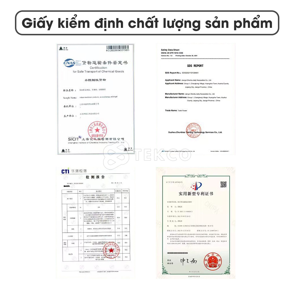 Gel Khử Mùi Bồn Cầu Toilet, Bồn Rửa Chén Bát, Lavabo - Gel Thơm Diệt Khuẩn, Khử Trùng Bồn Vệ Sinh - TESOVN