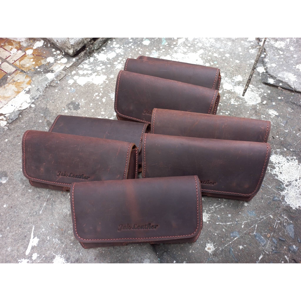 Bao da đựng điện thoại đeo hông