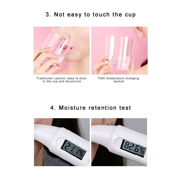Son dưỡng môi TWG giữ ẩm chống khô môi hiệu quả màu sắc ấm áp
