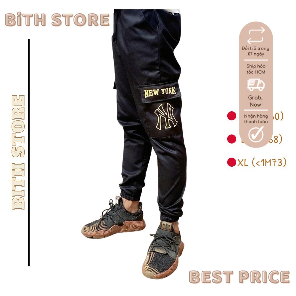 Quần dài thể thao nam túi hộp, quần jogger kaki ống bó khóa gót chất đẹp form thời trang