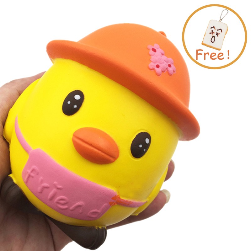 Đồ chơi squishy hình con gà