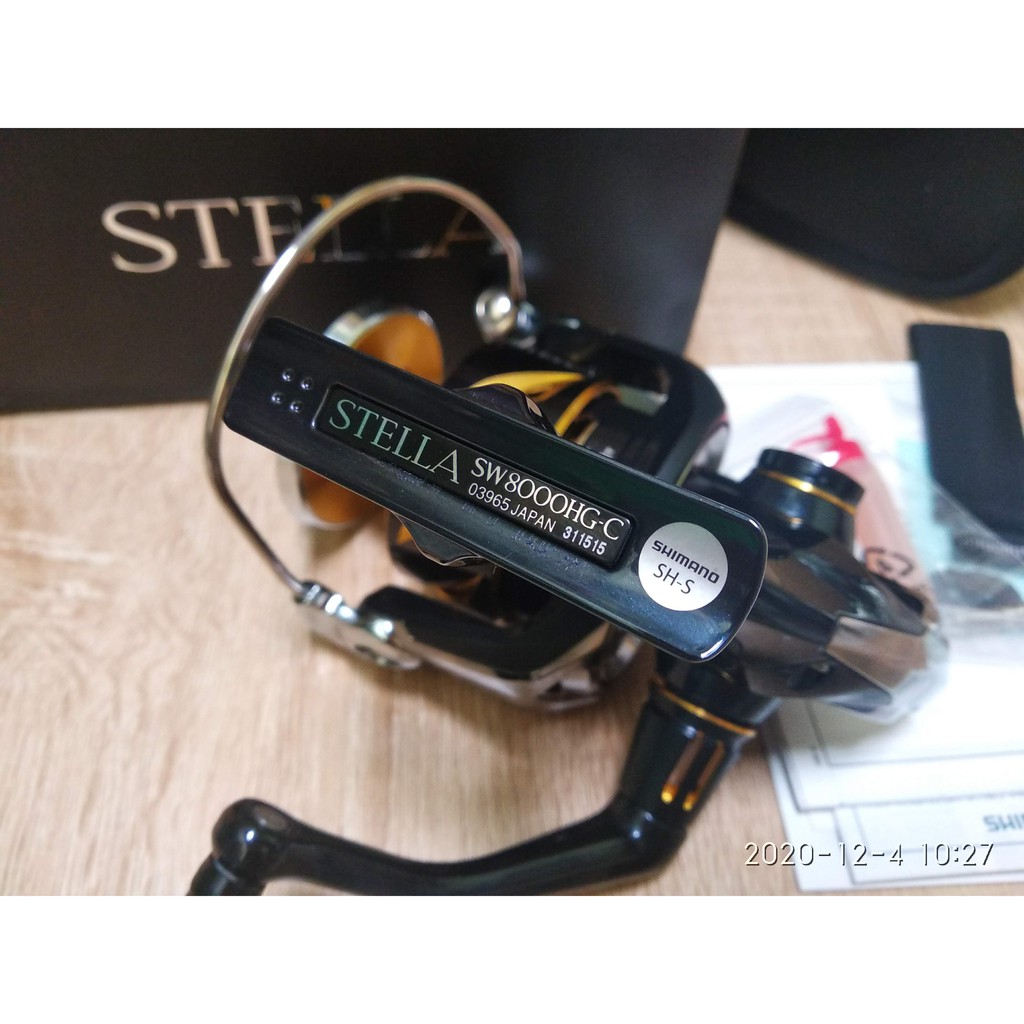 Máy Câu Cá Shimano 2019 Stella SW 8000HG - Máy Đứng