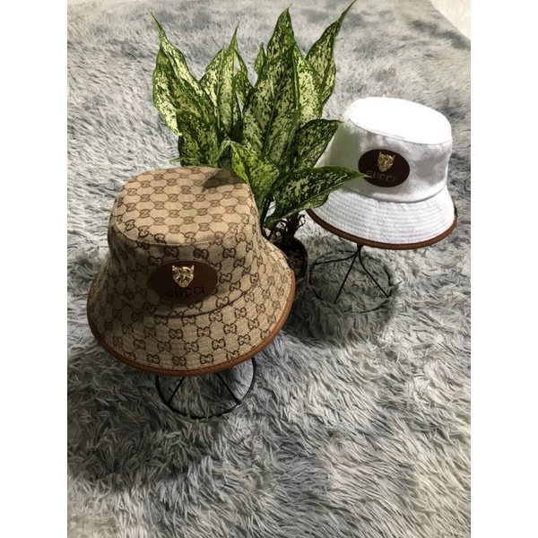 Mũ bucket GUCCI logo đầu sói♥️Nón tai bèo nam nữ