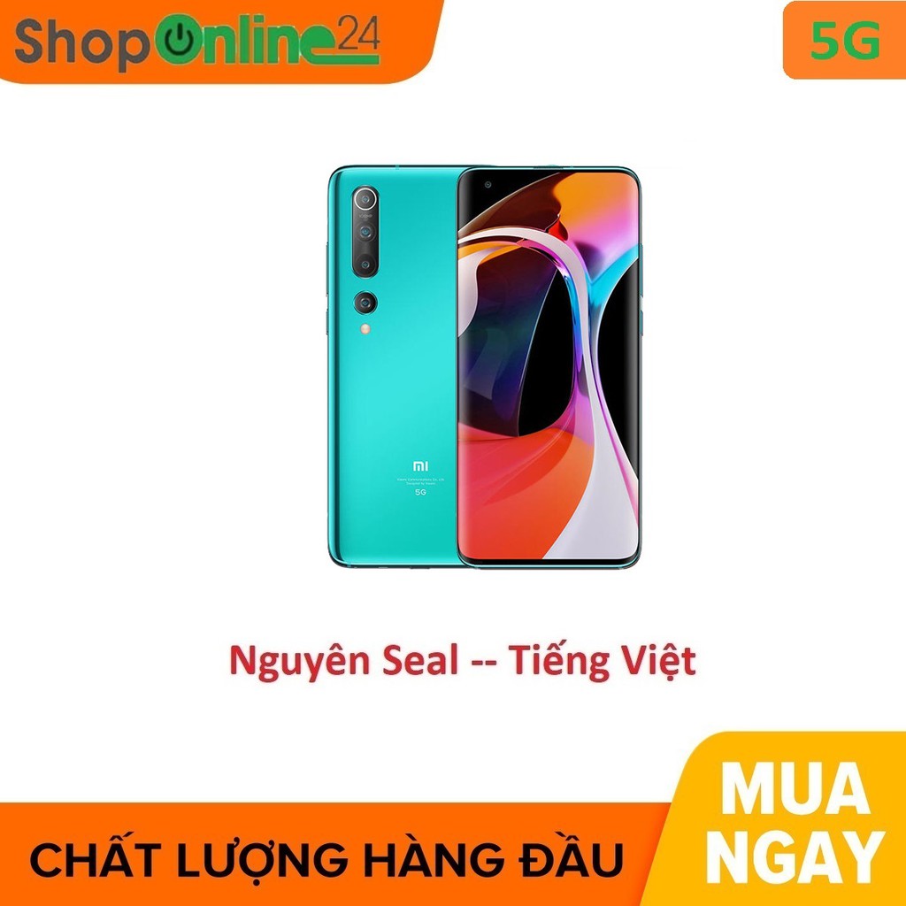 Điện thoại Xiaomi Mi 10 5G 256Gb Ram 12Gb - Nhập khẩu | BigBuy360 - bigbuy360.vn