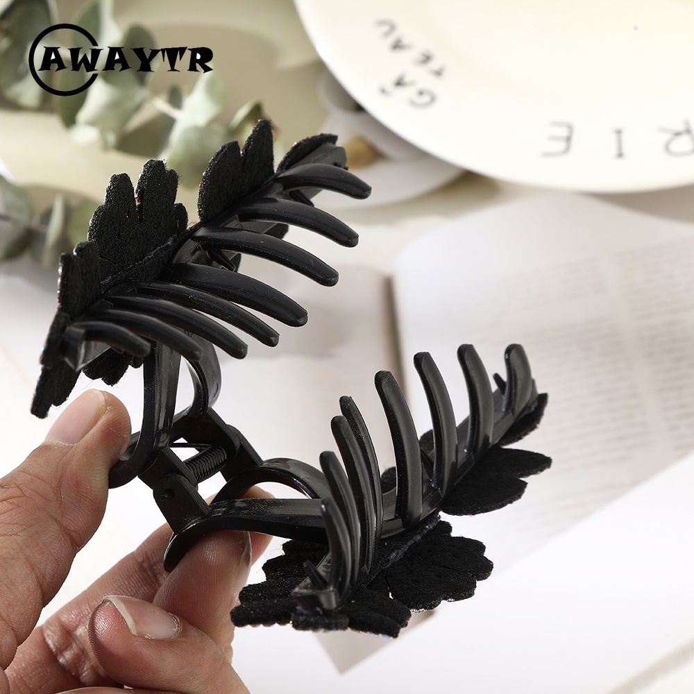 Kẹp Tóc Hình Hoa Đính Đá Phong Cách Retro Thời Trang Cho Nữ
