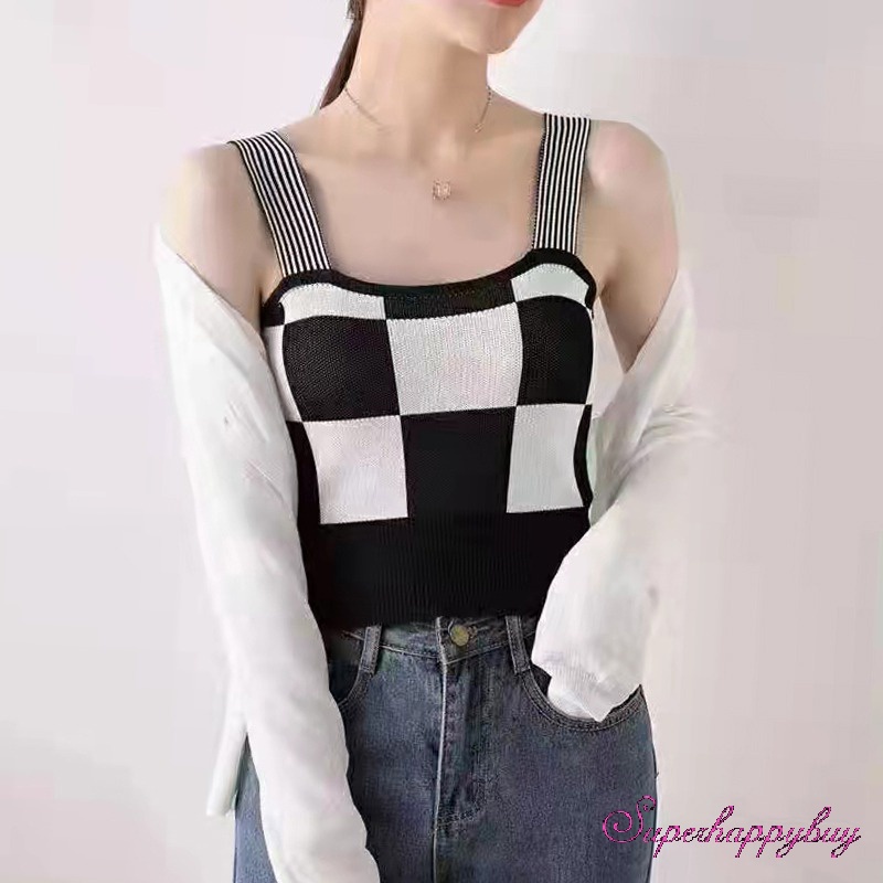 Áo Len Nữ Không Tay Thời Trang Mùa Hè