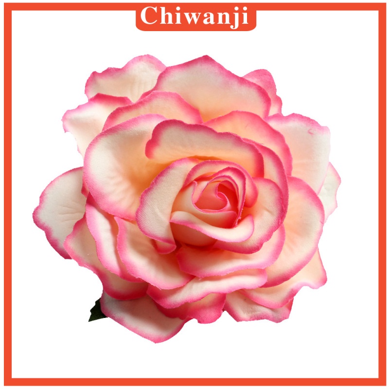 [CHIWANJI] 10 Pieces Artificial Silk Rose Buds Flower Head DIY Accessories