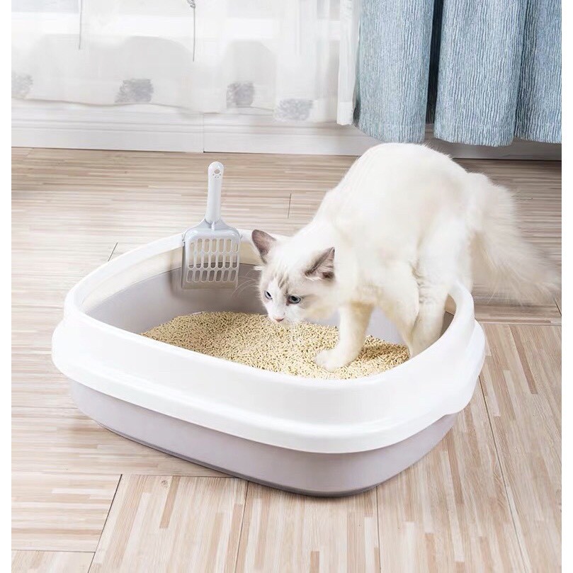 Bán sỉ-khay vệ sinh mèo dụng để đựng cát vệ sinh mèo-sezi lớn