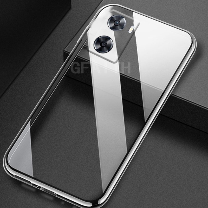 Ốp Điện Thoại Silicon TPU Mềm Trong Suốt Siêu Mỏng Bảo Vệ Camera Cho Oppo A57 4G/A77 5G/A96 4G/A76 A57A77 2022