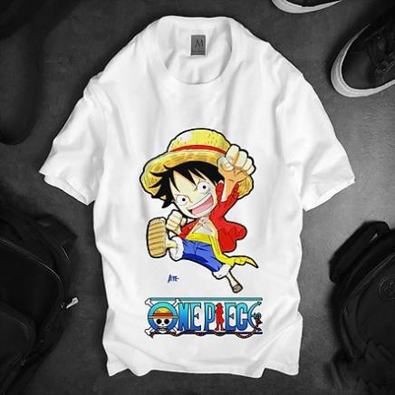 Áo thun mẫu mới cực đẹp ONE PIECE07, có size bé cho trẻ em / áo thun Anime Manga Unisex Nam Nữ