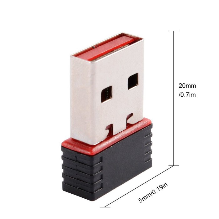 Usb Wifi 150mbps Mini 802.iin Dongle Adapter Với Cd Driver