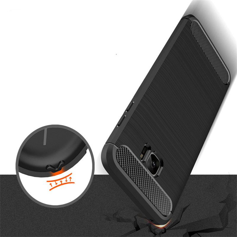 Ốp Lưng Mềm Làm Từ Sợi Các Bon Cao Cấp Cho Samsung Galaxy Note FE / Fan Edition