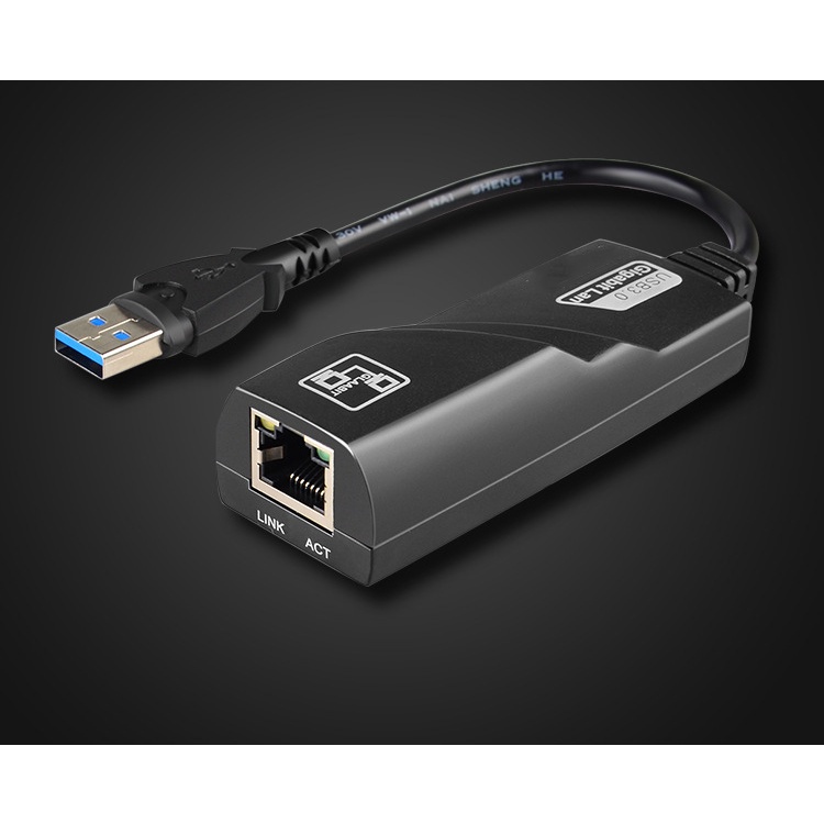 Cáp USB 3.0 ra Ethernet RJ45 Gigabit 1000Mbps hỗ trợ mac, window