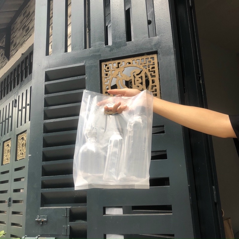 500gr/1kg túi đựng ly & chai siêu rẻ