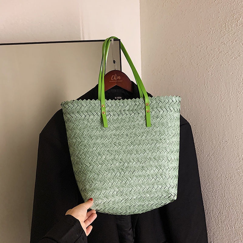 Túi Tote Đeo Vai Cỡ Lớn 2022 Phong Cách Phương Tây Cho Nữ