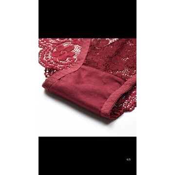 Quần lót nữ LENABRA,QL6407- quần lót ren điệu sexy mềm mịn có nơ