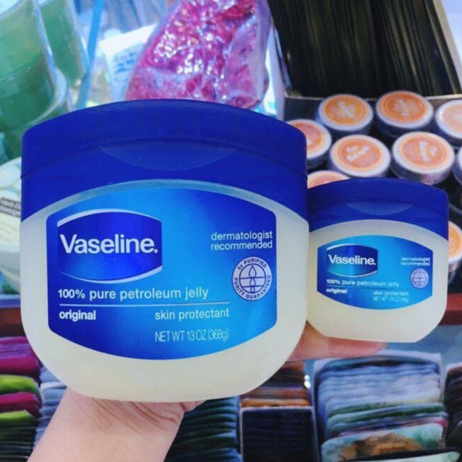 Sáp Dưỡng Ẩm VASELINE Original 100% Pure Petroleum Jelly Hộp Siêu To Khổng Lồ 368g - Mỹ