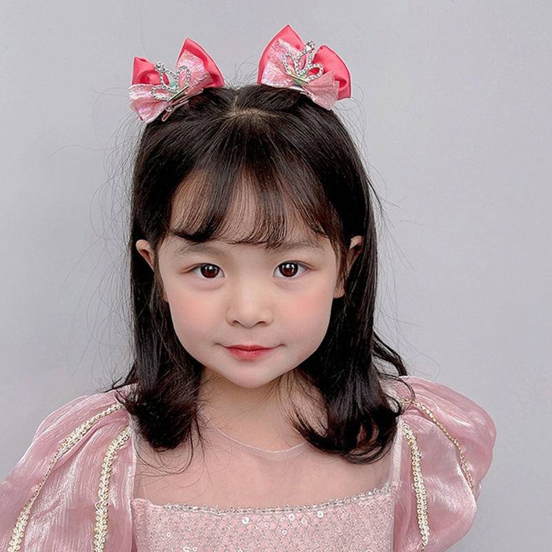 Kẹp Tóc Hình Vương Miện Dễ Thương Cho Bé Gái