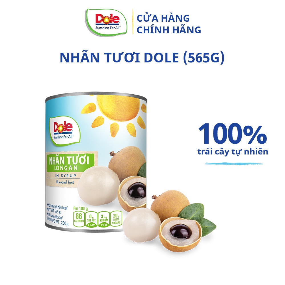 Nhãn Tươi Dole (565g)