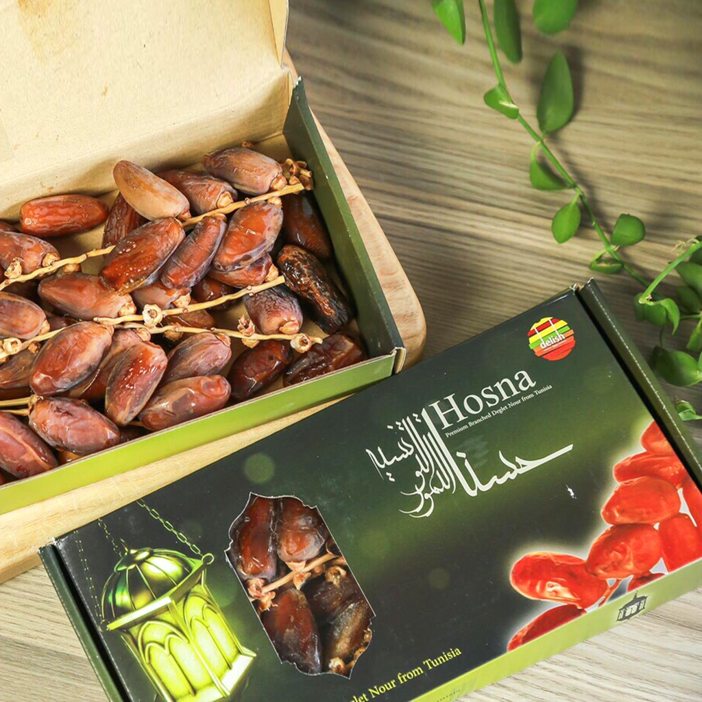 [Mã 254FMCGSALE giảm 8% đơn 500K] Quả Chà Là (Hộp 500g), Chà là Sấy khô nguyên cành, nhiều chất xơ - BeeNut