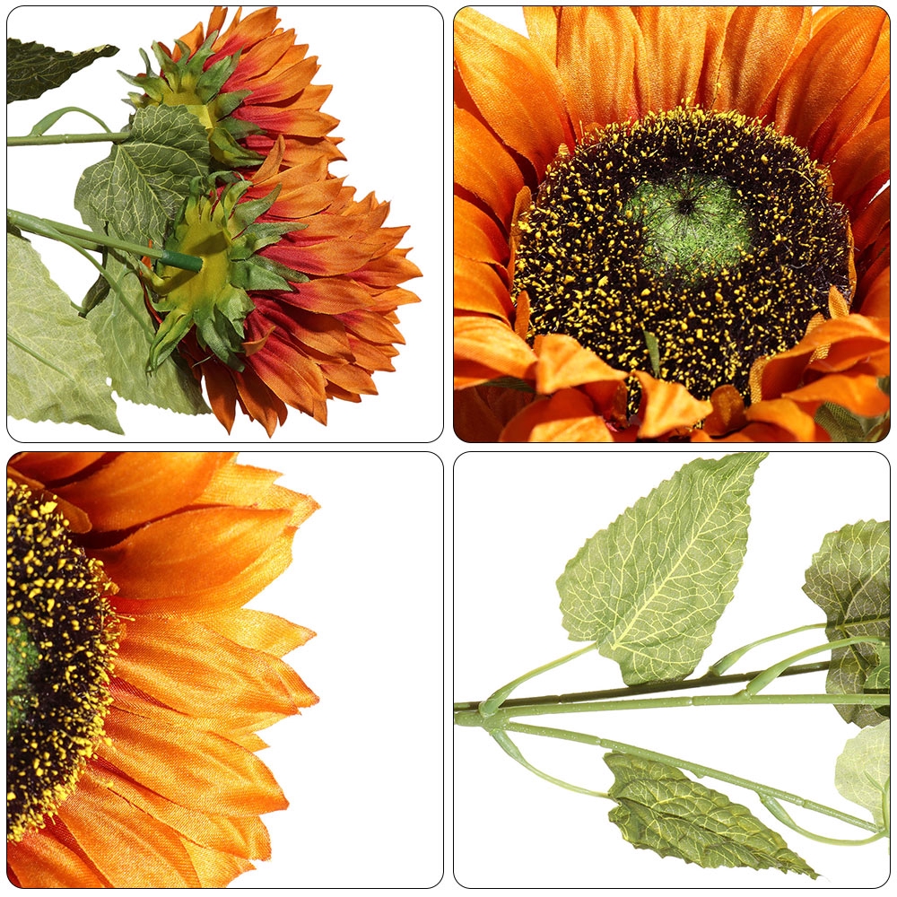 Hoa hướng dương nhân tạo xinh xắn dùng để trang trí