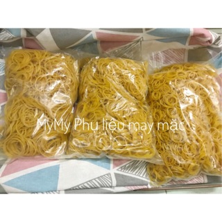 Dây thun dẻo vàng tròn sợi lớn