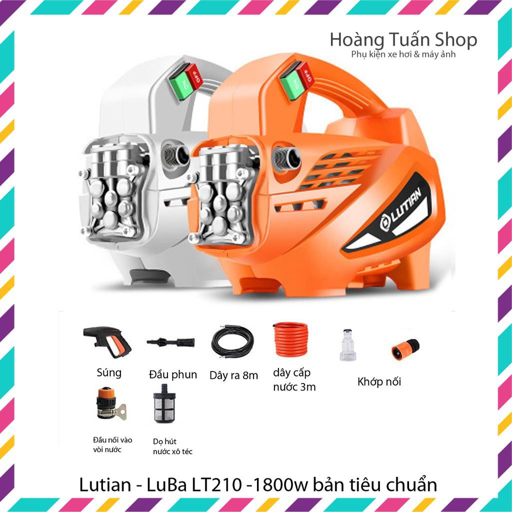 Máy rửa xe Lutian  Lt 210G 1800W tặng ngay bình xịt bọt tuyết BH 12 tháng