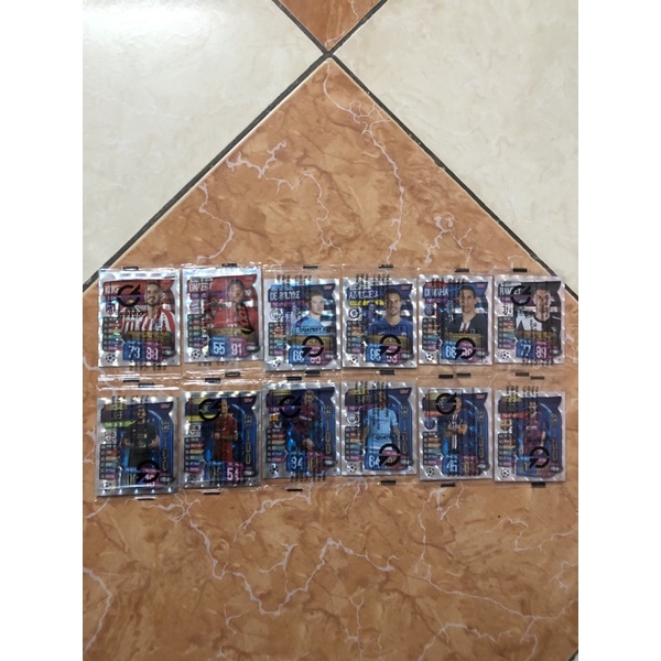 Thẻ insert Poca Match Attax mùa 19/20 nguyên seal