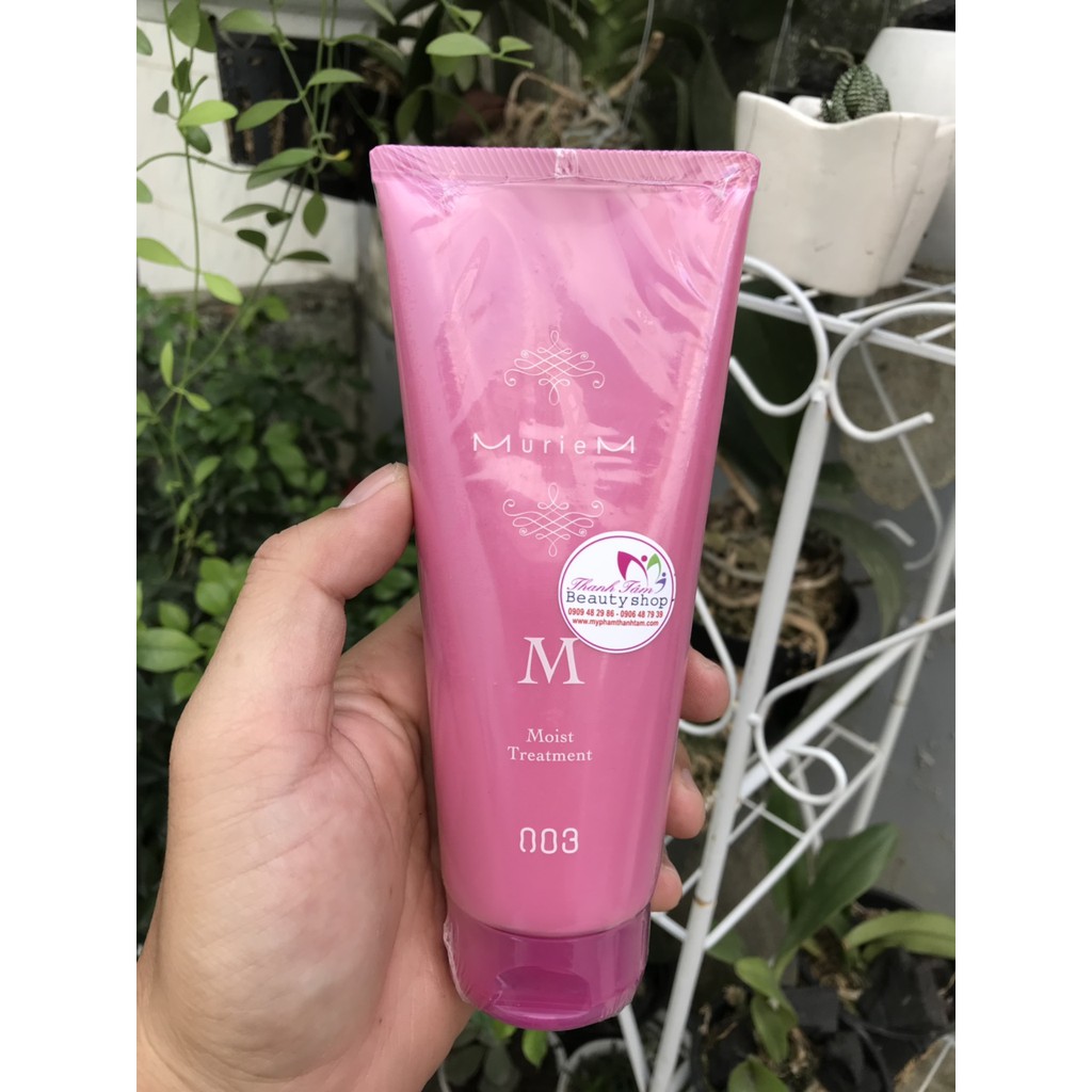 Dầu xả tăng cường độ ẩm cho tóc 003 Number Three Muriem Pink M