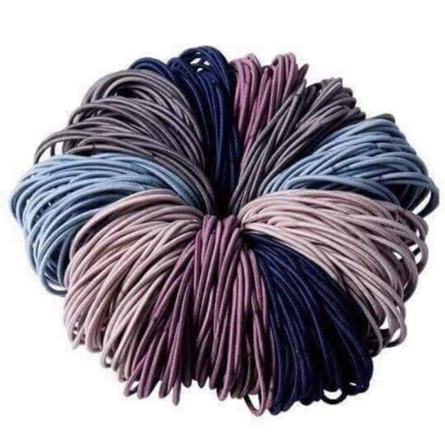 Dây chun buộc tóc set 100c