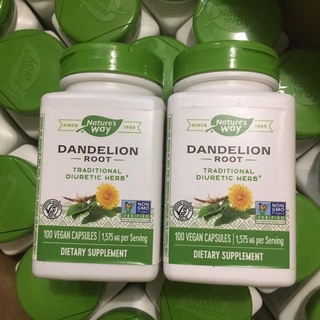 Viên rễ bồ công anh nature's way 100 viên , nature's way dandelion root