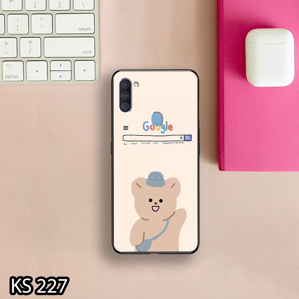 Ốp lưng Samsung M02/M10/M11/M20 in hình Gấu nhỏ siêu đẹp, độc, lạ_KINGSTORE.HN_Ốp SS