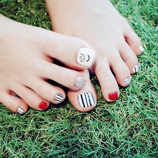 Miếng dán móng chân - Nail Wraps (22 miếng dán khô)
